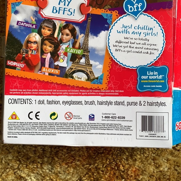 NWOT Liv doll Sophie - Picture 5 of 9